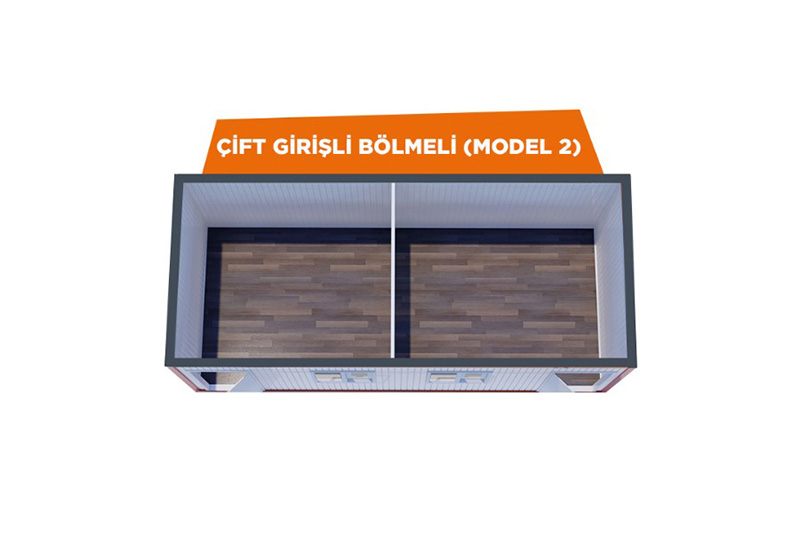 ÇİFT GİRİŞLİ BÖLMELİ (MODEL 2)